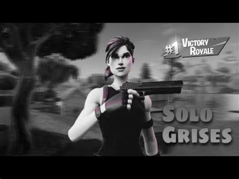 Ganando Solo Con Armas Grises Con Una Mano Y Media Fortnite Capitulo