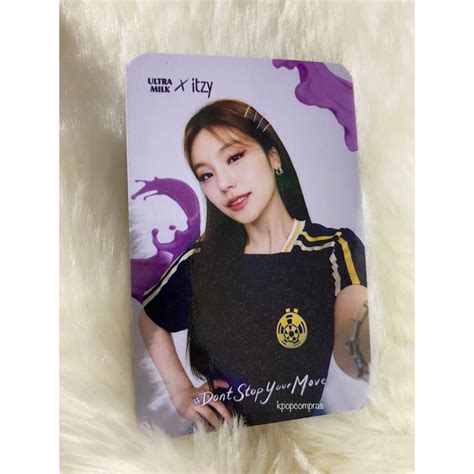 Jual Itzy Ultra Milk Photocard Itzy Pc Lia Ryujin Chaeryeong Yuna