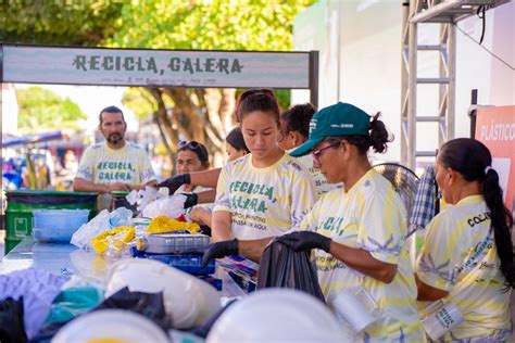 Recicla Galera Entrega Ecopontos Para Parintins