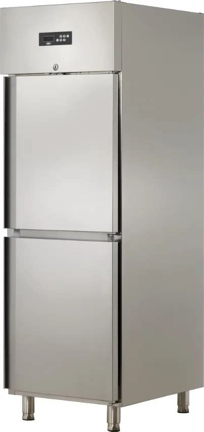 Armoire réfrigérée inox 2 demi portes 610 l négative Afi Armoires