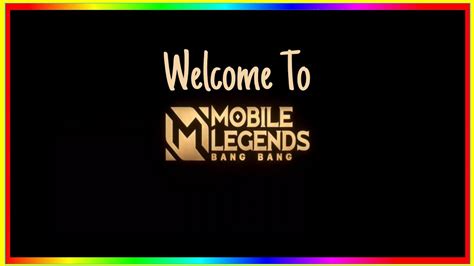 Welcome To Mobile Legends Sound Effect Youtube