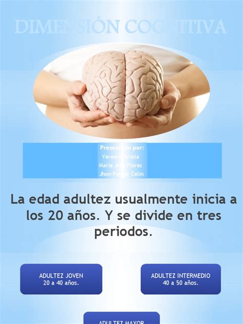 Dimensiones Cognitivas En Adultos Mayores Cambios En La Velocidad De Procesamiento Memoria Y