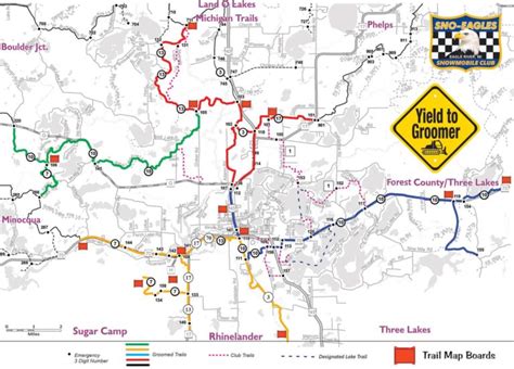 Snowmobile Trail Conditions Eagle River Wisconsin