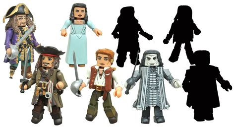 Pirates of the Caribbean Dead Men Tell No Tales Minimate Figures by ...