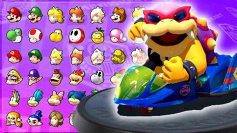 Mario Kart 8 Deluxe 200cc Bell Cup Roy Gameplay Youtube