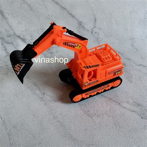 Jual Mainan Anak Mobil Beko Truk Keruk Excavator Konstruksi Shopee