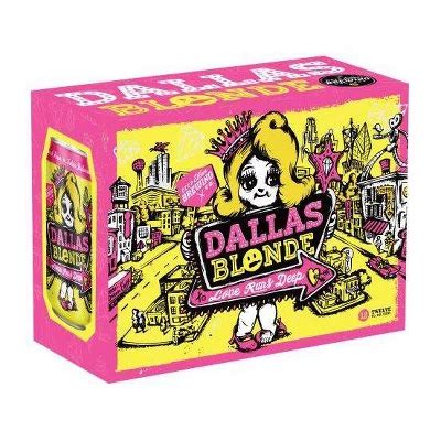 Deep Ellum Dallas Blonde Ale Beer Pk Fl Oz Cans Target