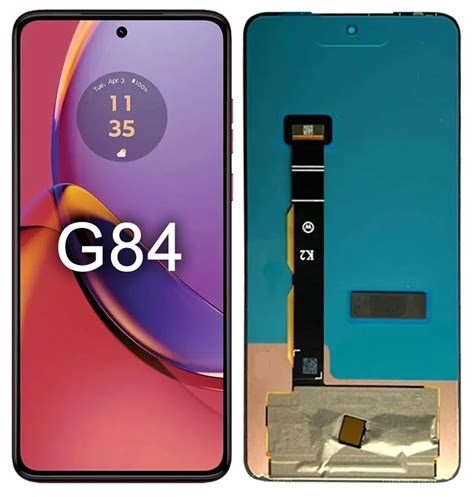 Tela Oled Display Touch Frontal Para Motorola Moto G84 Sem Aro