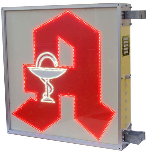 Led Outdoor Leuchtkasten Apotheken A Und Oder Apothekenkreuz As