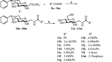 Synthesis Of Sugaramides A M Reagents And Conditions A Hobt