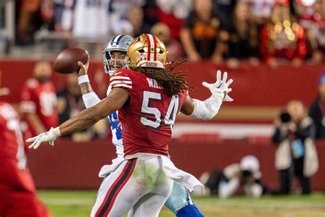 49ers' Fred Warner drops 'frustrated' reaction to win over Cowboys