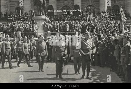 Vintage Photo Of Paul Von Hindenburg Paul Von Hindenburg 1847 1934