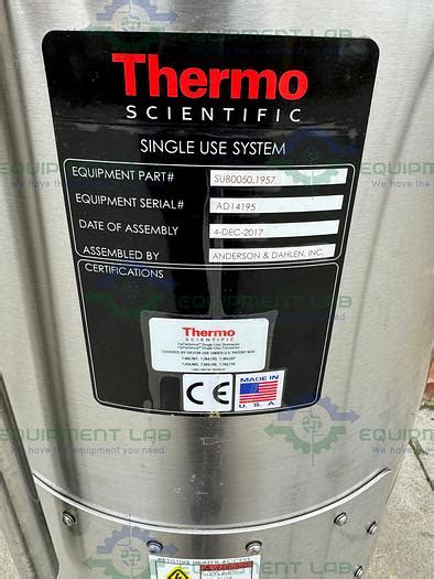 Used Thermo Hyperforma Stainless Steel Water Jacketed Single Use