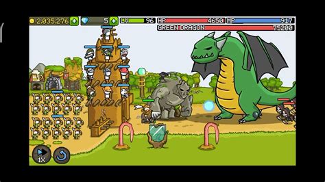 Grow Castle Tower Defense Level Youtube