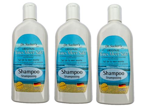 Dr Sachers Totes Meersalz Shampoo Mit Kamille Sanddorn X Ml