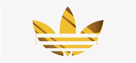 Adidas Clipart Yellow Adidas Gold Logo Png 428x304 Png Download