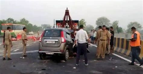 Agra News Major Reason For Accident On Yamuna Expressway Came Out In