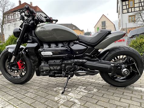 Umgebautes Motorrad Triumph Rocket 3 R Von MSG Moto Shop Gera TEAM