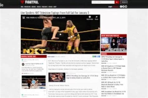 Full Spoilers Nxt Television Tapings From Full Sail For January 3