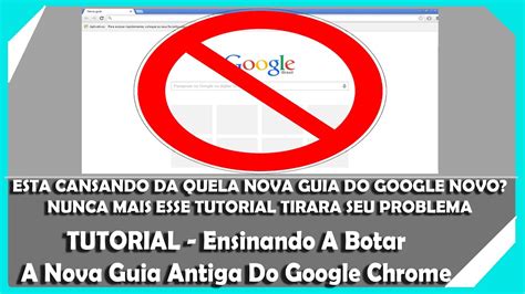 Como Usar O Google Chrome Antigo