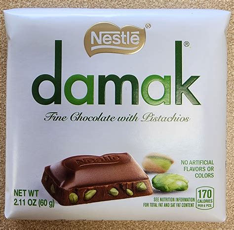 Nestle Damak Milk Chocolate With Pistachio 80g X 6 Halal