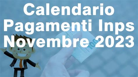 Calendario Pagamenti Inps A Novembre Quando Arrivano Youtube