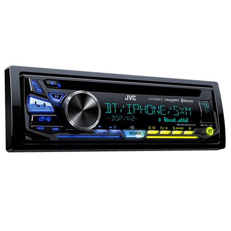 JVC KD RD98BTS Single DIN Bluetooth In Dash CD AM FM Car Stereo W