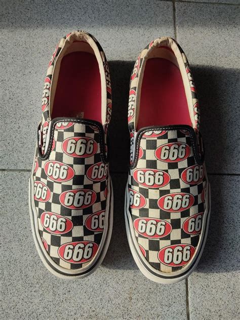Vans X Supreme Mens Fashion Footwear Sneakers On Carousell