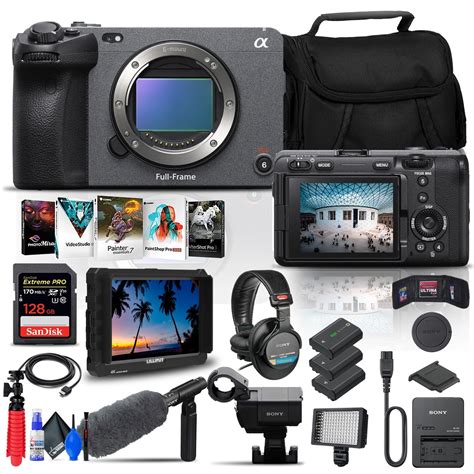 Sony FX3 Full Frame Cinema Camera Body Only ILME FX3 Pro Bundle