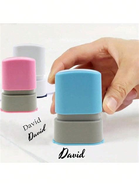 Personalized Waterproof Stamp For Clothing And Paper Custom Ink Pad