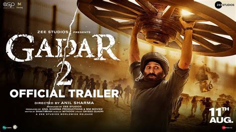 Gadar2 Official Trailer 11th August Sunny Deol Ameesha Patel