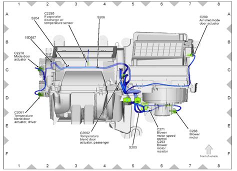 Blend Door Actuator Ford Escape