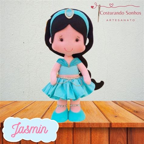 Jasmin Em Feltro Elo7 Produtos Especiais