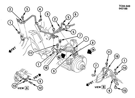 C1500 PICKUP 2WD - Brake lines/front > Chevrolet EPC Online > Nemiga.com