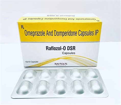 RAFLOZOL O DSR Omeprazole Domperidone Capsule 10x10 Alu Alu