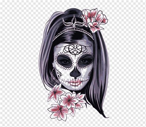 La Calavera Catrina Day Of The Dead Human Skull Symbolism Skull Face