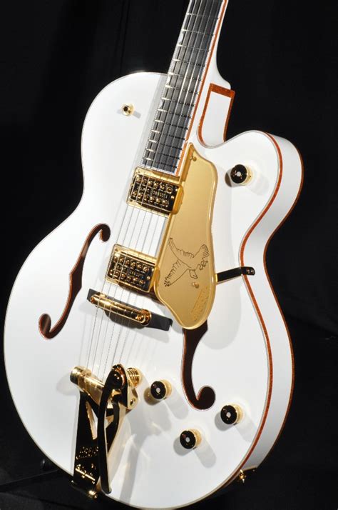 Gretsch G6136t Wht White Falcon Guitar Players Edition Streetsoundsnyc