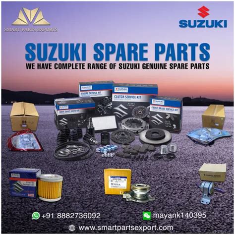 Suzuki Spare Parts Suzuki Genuine Spare Parts Exporter From New Delhi