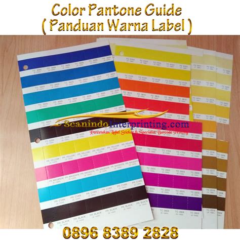 Custom Label Sticker Warna Roll Ll Color Coding Labels Ll Pantone Color