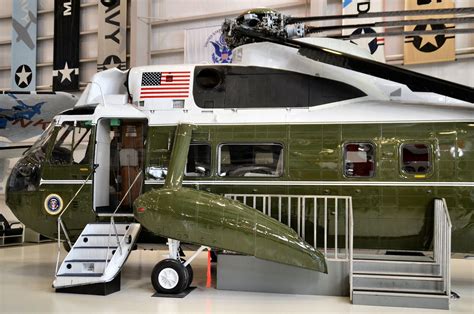 Marine One Helicopter at National Naval Aviation Museum in Pensacola ...