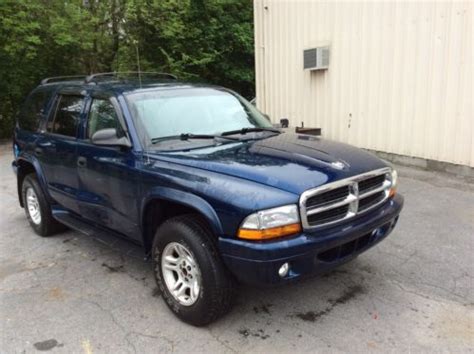 Buy Used 2002 Dodge Durango SLT Plus Sport Utility 4 Door 4 7L In