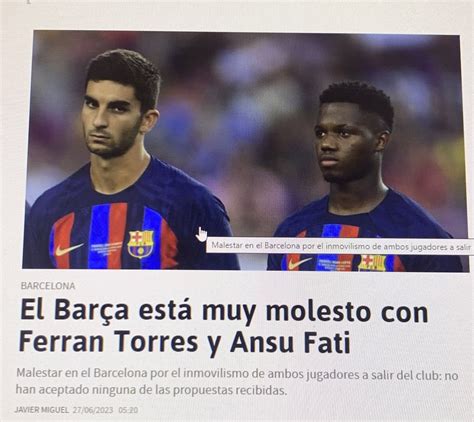 Albert On Twitter Vaya Ferran Torres Ya No Es Mejor Que Mbapp Y