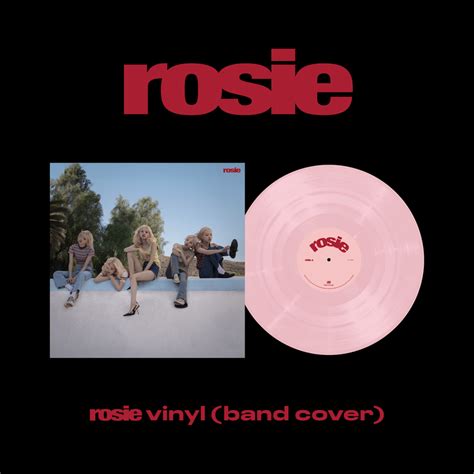 rosie vinyl band cover rose official shop