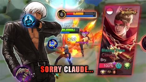 Akhirnya Top Global Claude Melawan Hero Favoritnya Sendiri Lagi Auto