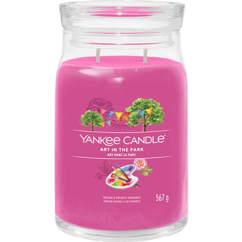 Yankee Candle Signature 567g Art In The Park Duftkerze Großes Glas