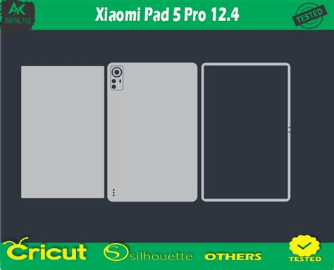 Xiaomi Pad Skin Vector Template Ak Digital File