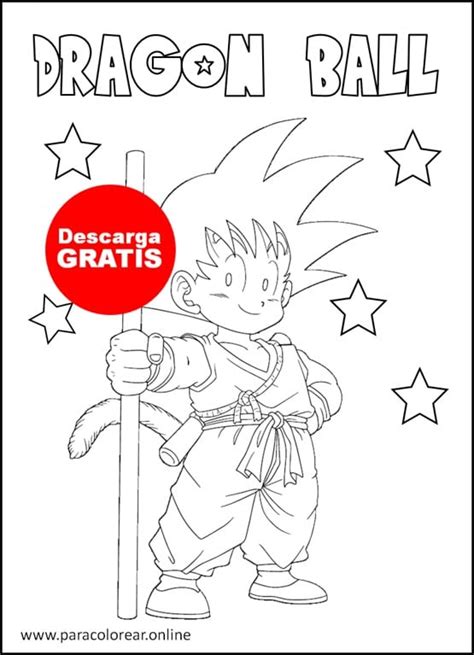 Dibujos De Dragon Ball Para Colorear Colorear