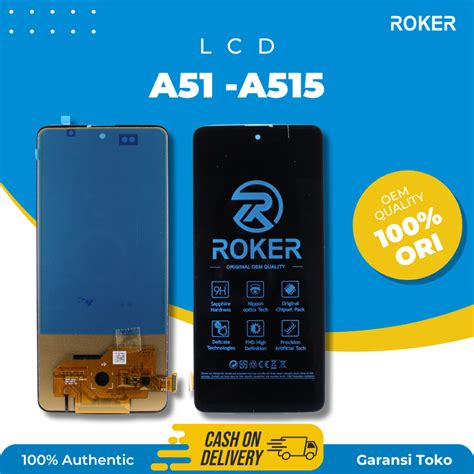 Jual LCD TOUCHSCREEN SAMSUNG A51 A515 LCD FULLSET ORIGINAL BY ROKER