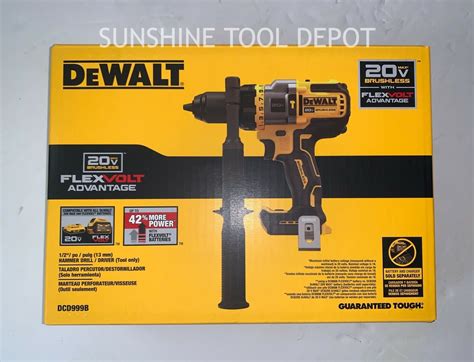 New Dewalt Dcd B V Max Xr Flexvolt Advantage Brushless Hammer