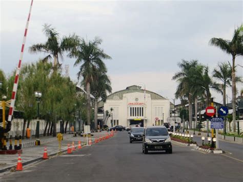 Yogyakarta Stasiun In The Night Iconic Place In Yogyakarta Indonesia